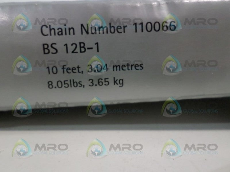 RENOLD 110066 BS12B-1 CHAIN 10FT 3.04M  NSMP