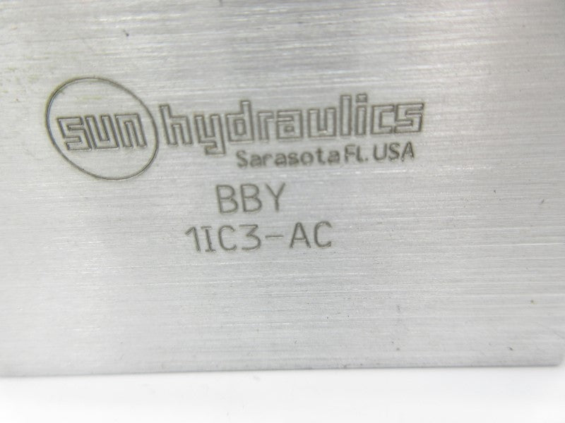 SUN HYDRAULICS BBY 1IC3-AC NSNP