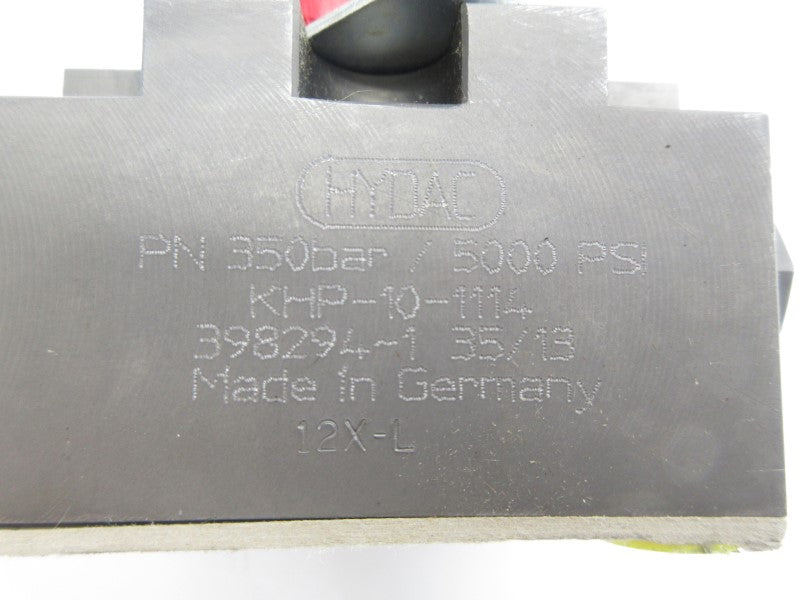 HYDAC KHP-10-1114 5000PSI NSNP