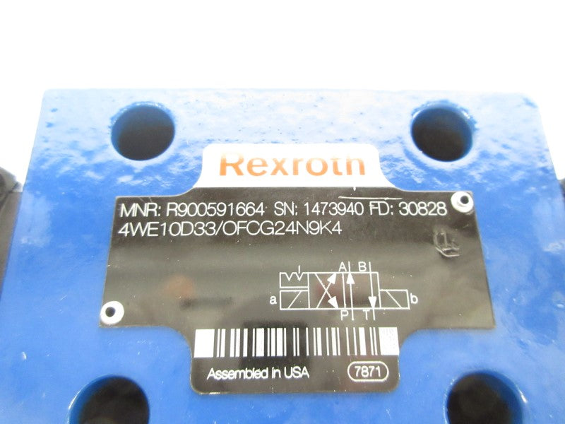REXROTH 4WE10D33/OFCG24N9K4 R900591664 NSNP