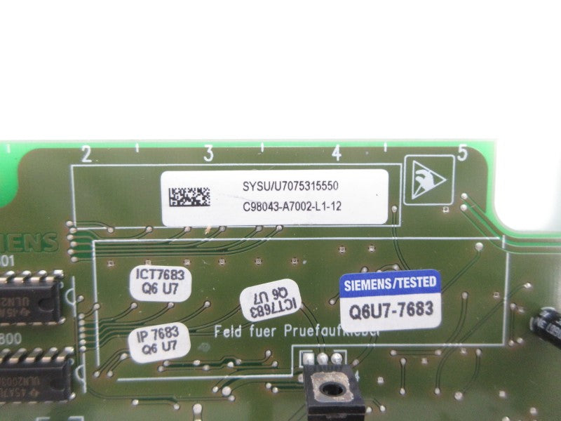 SIEMENS C98043-A7002-L1-12 NSNP
