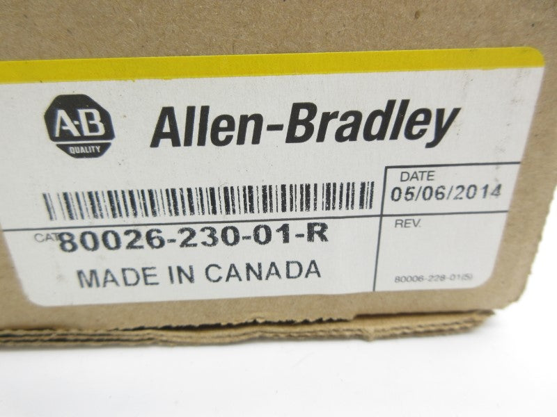 ALLEN BRADLEY 80026-230-01-R (BR/YL) NSFS