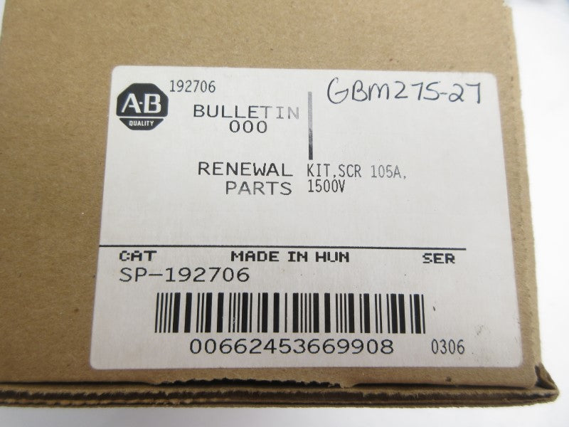 ALLEN BRADLEY SP-192706 1500V 105A NSMP
