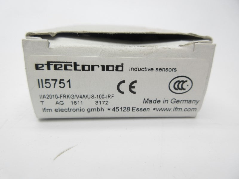 IFM EFECTOR IIA2010-FRKG/V4A/US-100-IRF II5751 10-55VDC NSMP