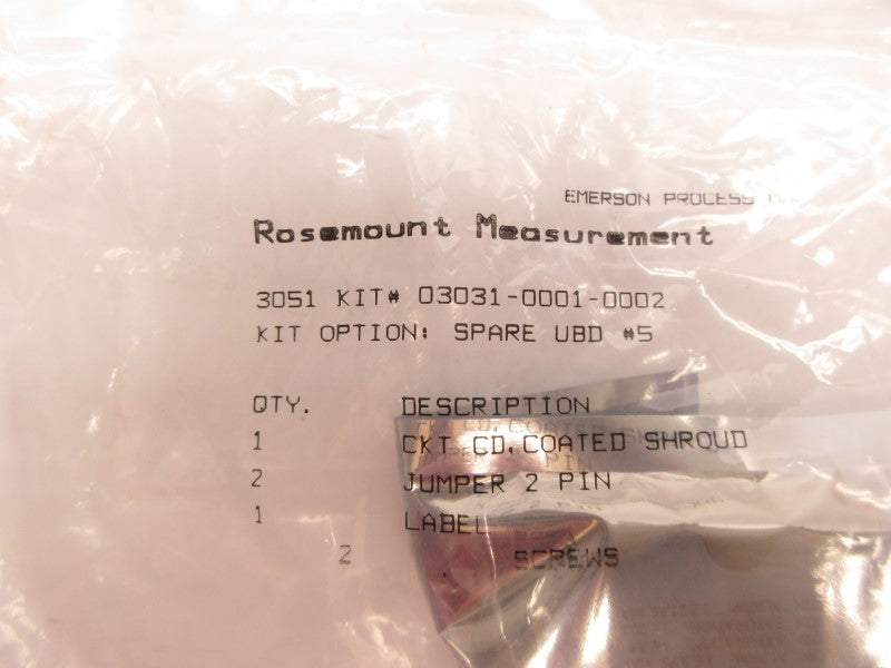 ROSEMOUNT 03031-0001-0002 NSMP
