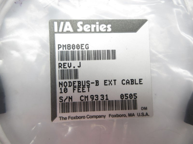 FOXBORO PM800EG REV. J 10' NSMP