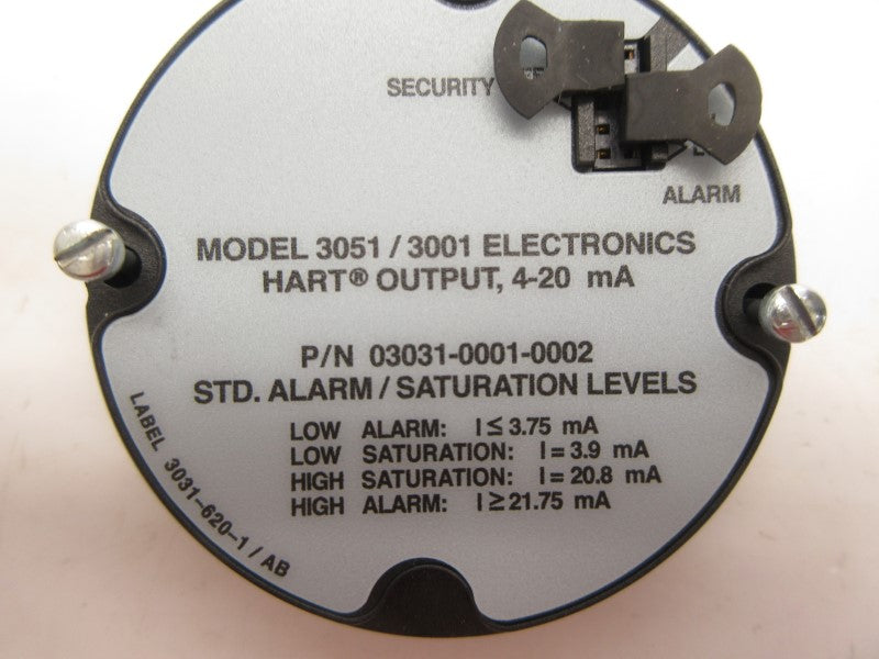 ROSEMOUNT 03031-0001-0002 3051/3001 NSNP