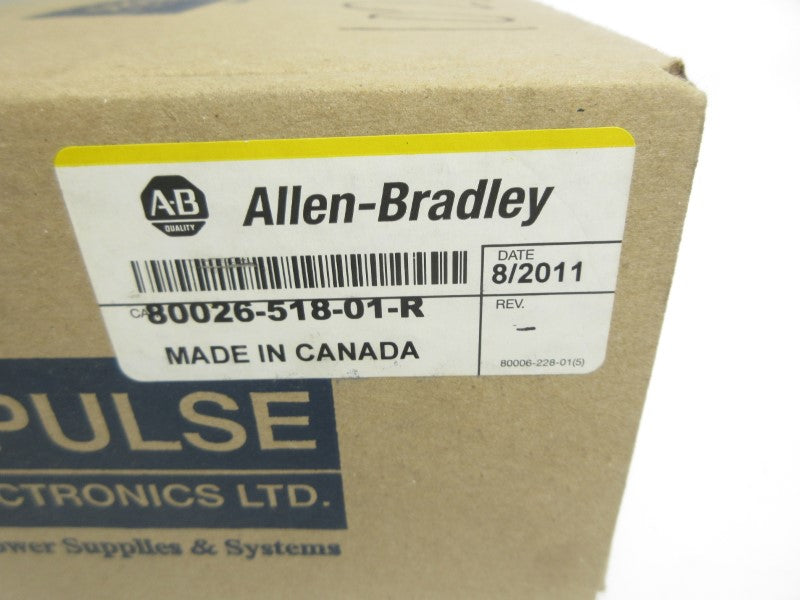 ALLEN BRADLEY 80026-518-01-R 42-58VDC NSMP