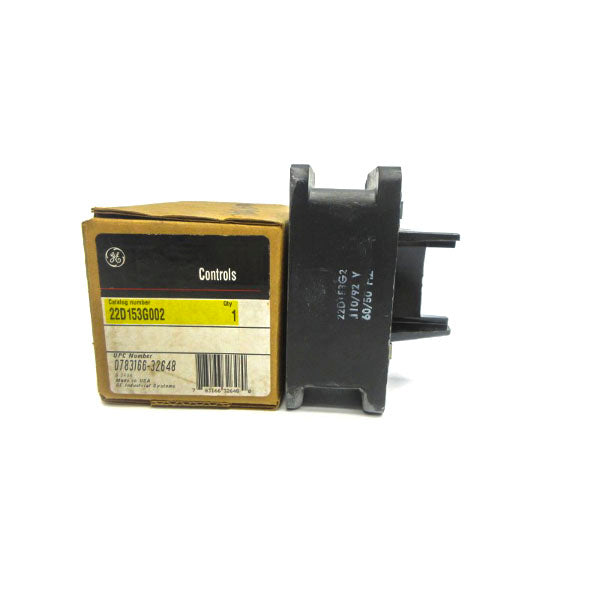 GENERAL ELECTRIC 22D153G002 92/110V NSMP