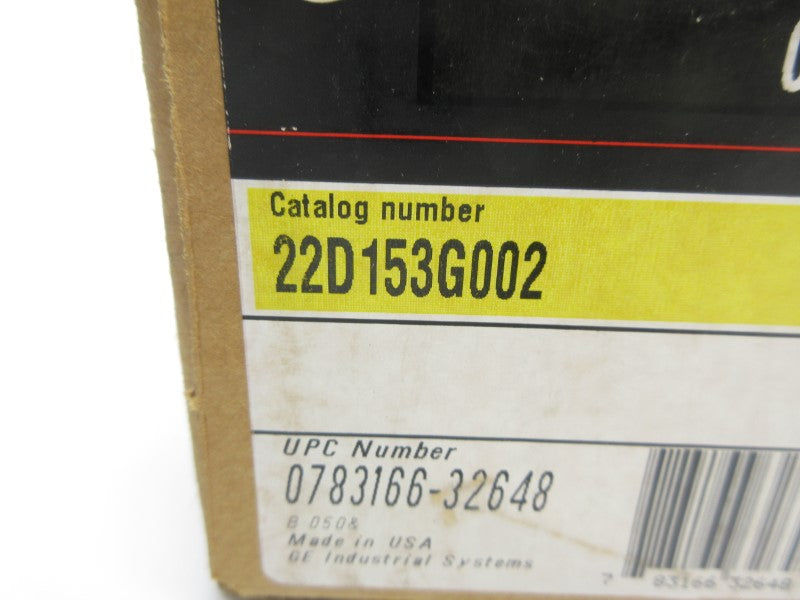 GENERAL ELECTRIC 22D153G002 92/110V NSMP