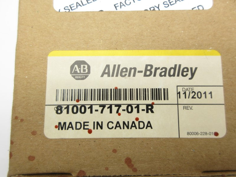 ALLEN BRADLEY 81001-717-01-R (BR/YL) NSFS