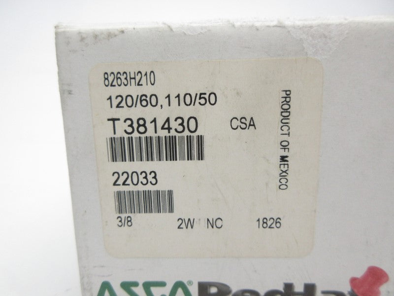 ASCO 8263H210 110/120V 70-100PSI 3/8" NSMP