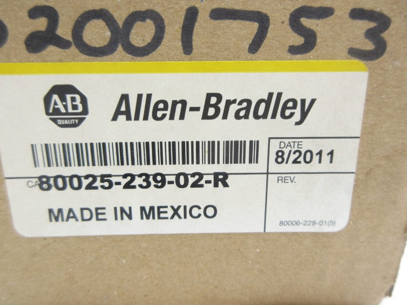 ALLEN BRADLEY 80025-239-02-R (BR/YL) NSFS