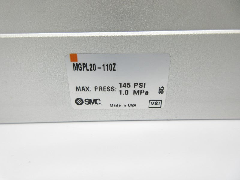 SMC MGPL20-110Z 145PSI NSNP