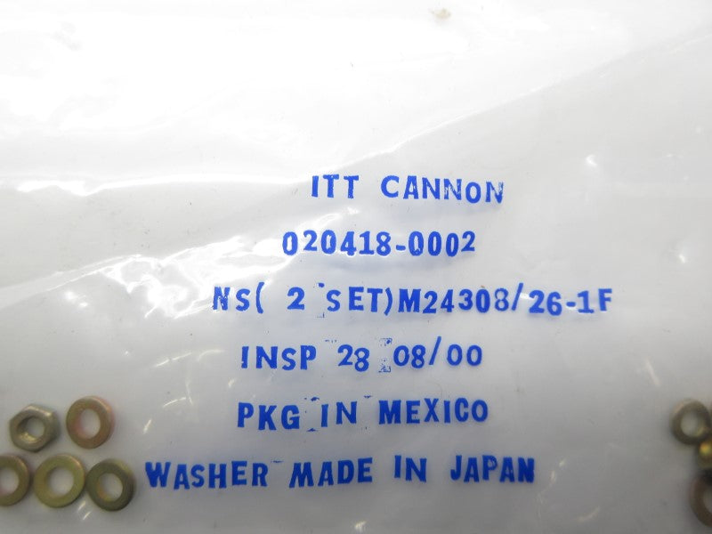 ITT CANNON 020418-0002 NSMP