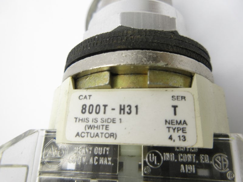 ALLEN BRADLEY 800T-H31 SER. T NSNP
