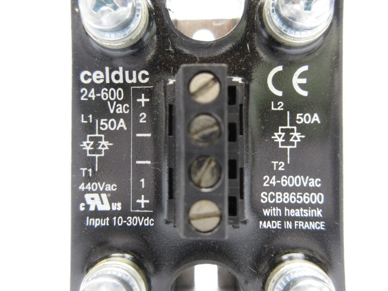 CELDUC SCB865600 24-600VAC 50A NSNP