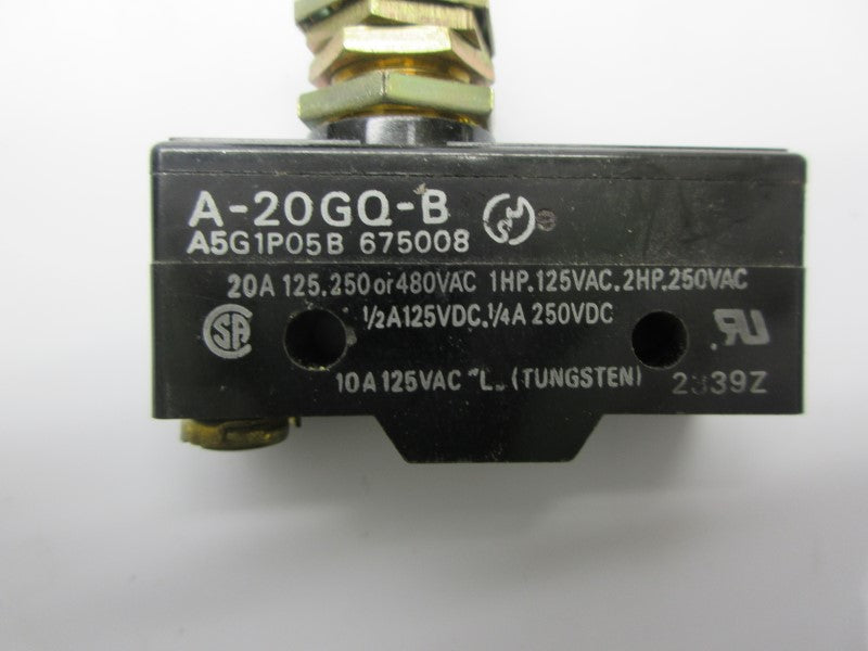 OMRON A-20GQ-B 480VAC 20A NSNP
