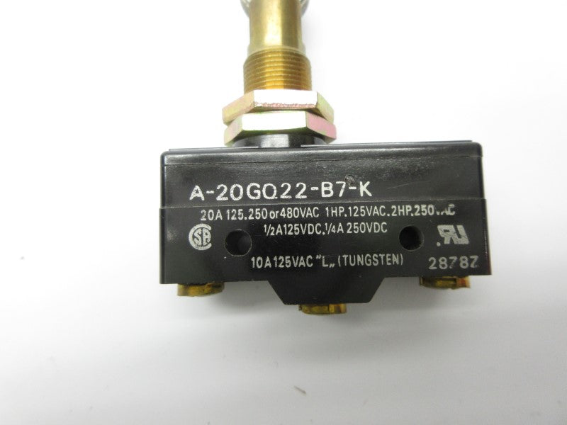 OMRON A-20GQ22-B7-K 480VAC 20A NSNP