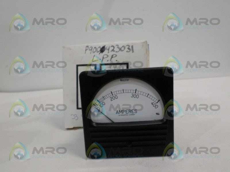 WESCHLER RA371 29B292A19 PRESSURE GAUGE 0-400 AMPS NSMP