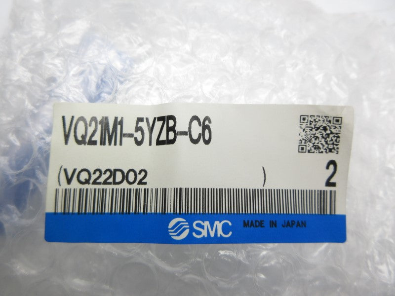 SMC VQ21M1-5YZB-C6 24VDC (PKG OF 2) NSMP