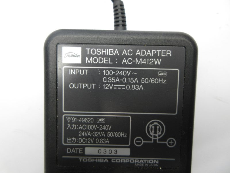 TOSHIBA AC-M412W 100-240V 0.35-0.15A NSNP