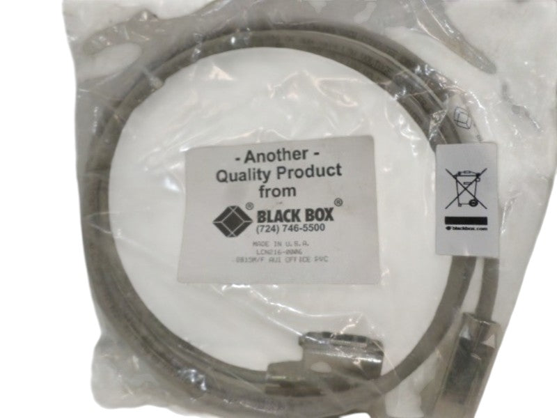 BLACK BOX LCN216-0006 ETHERNET TRANSCEIVER CABLE NSMP