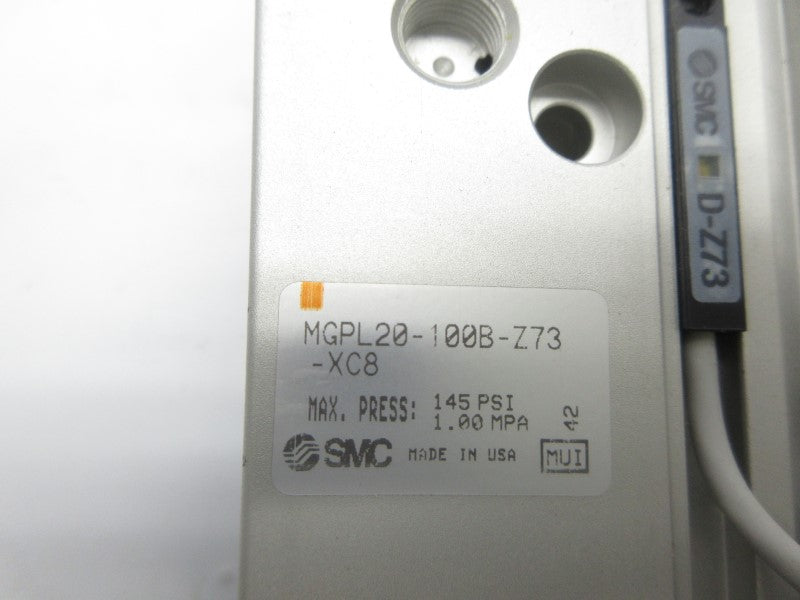 SMC MGPL20-100B-Z73-XC8 145PSI NSNP