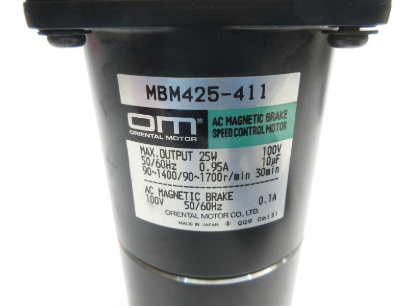 ORIENTAL MOTOR MBM425-411 100V 0.95A NSNP