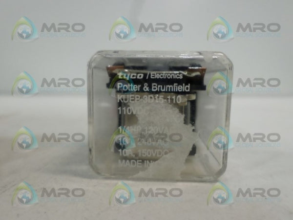 TYCO ELECTRIC KUEP-3D15-110 RELAY 110VDC UNMP