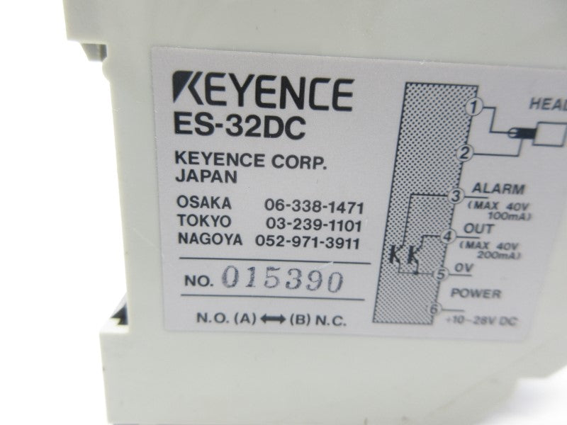 KEYENCE ES-32DC 10-28VDC NSNP