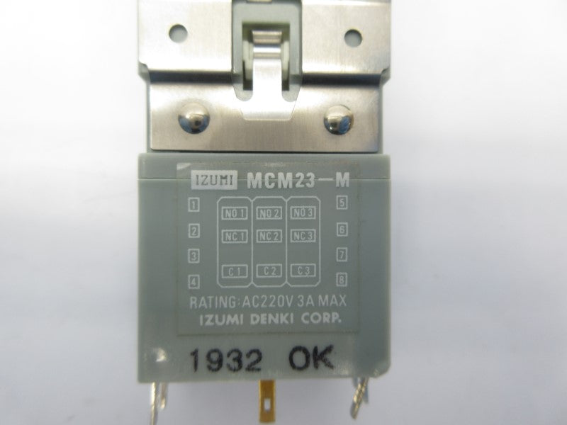 IZUMI MCM23-M 220VAC 3A NSNP