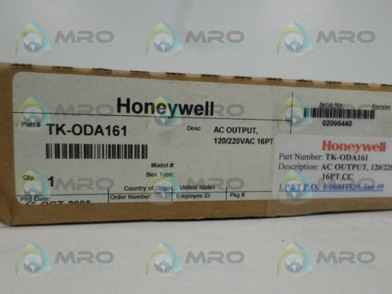 HONEYWELL TK-ODA161 AC OUTPUT MODULE NSMP