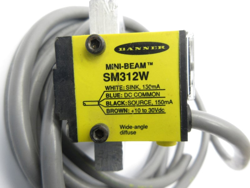 BANNER ENGINEERING SM312W 10-30VDC (AS PICTURED) UNMP