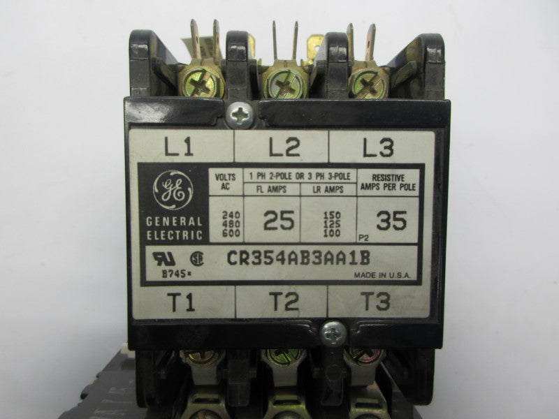 GENERAL ELECTRIC CR354AB3AA1B 600VAC UNMP