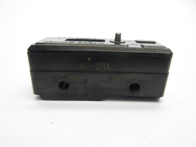 MICRO SWITCH BA-2RL 480VAC 20A UNMP