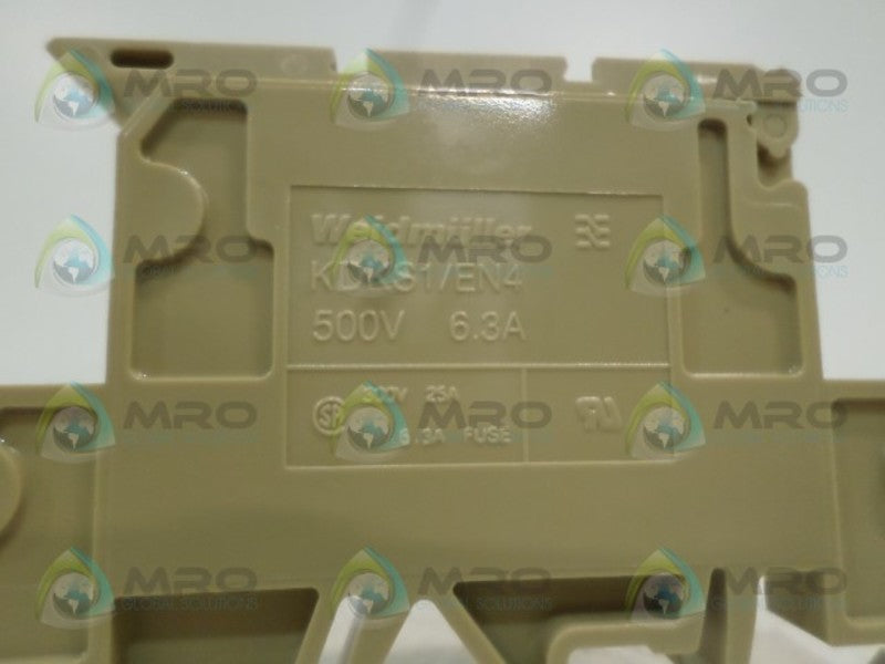 WEIDMULLER KDKS1/EN4 TERMINAL BLOCK NSNP