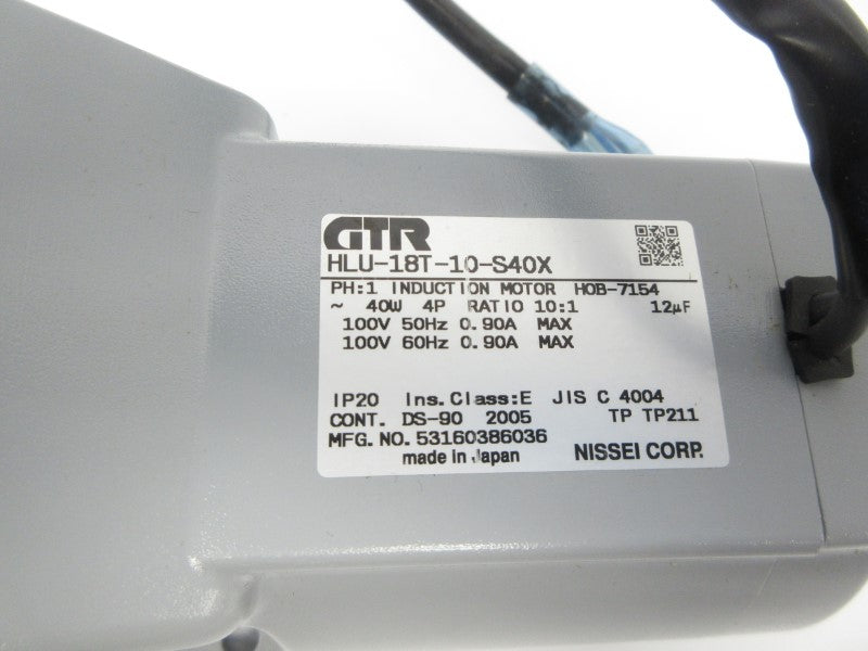 GTR HLU-18T-10-S40X 100V 0.90A NSNP