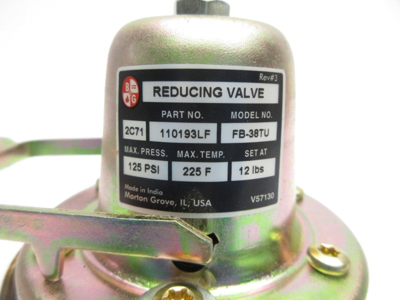 BELL & GOSSETT 110193LF FB-38TU 125PSI NSNP