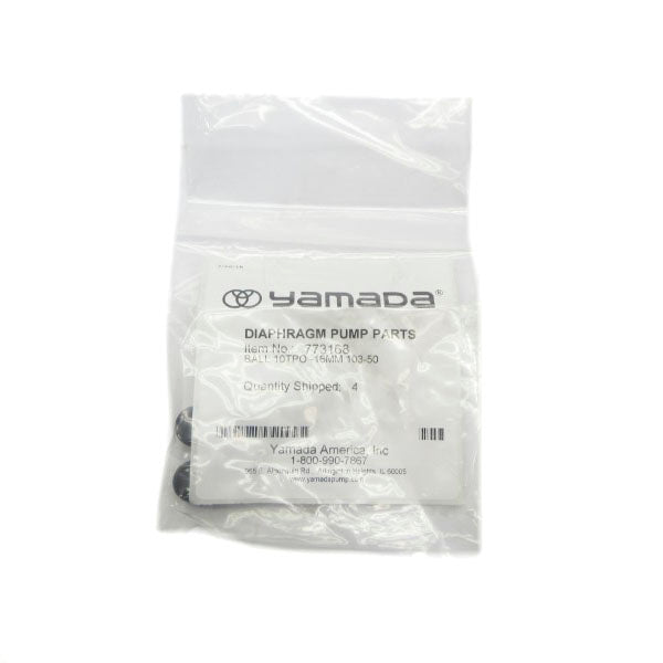 YAMADA 773168 BALL-10TPO-16MM-103-50 (PKG OF 4) NSMP