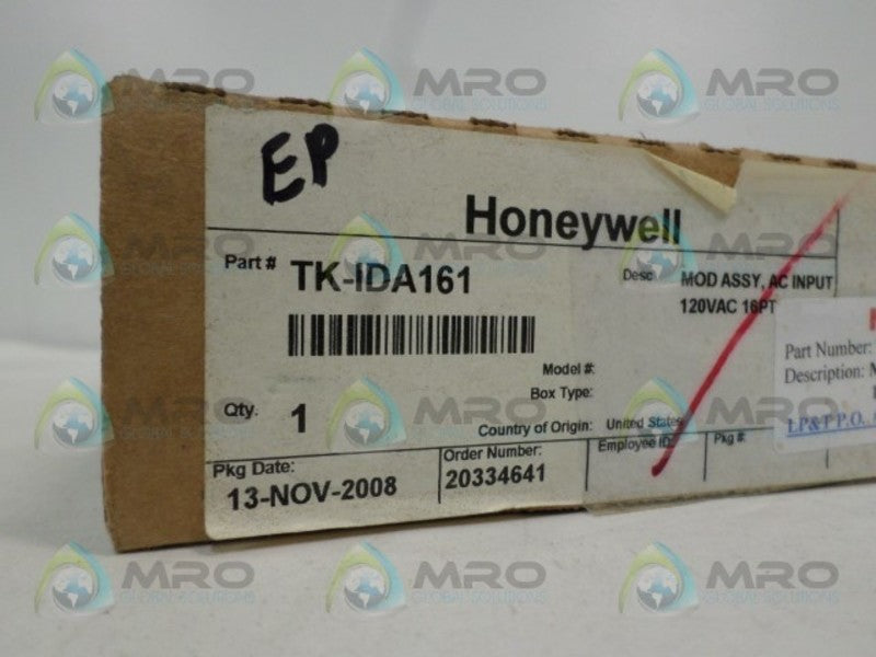 HONEYWELL TK-IDA161 97179273 AC INPUT MODULE NSMP