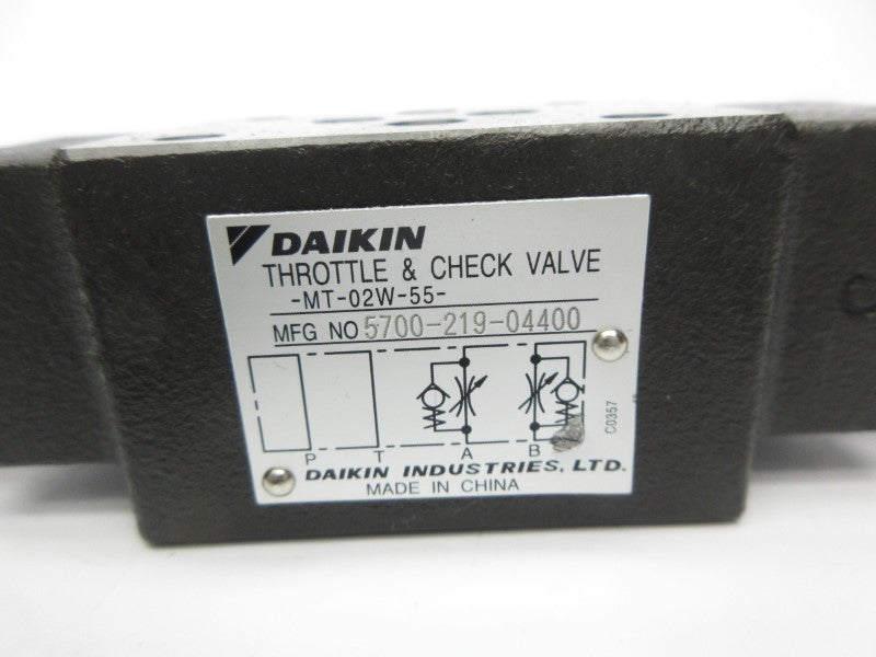 DAIKIN MT-02W-55 5700-219-04400 NSNP