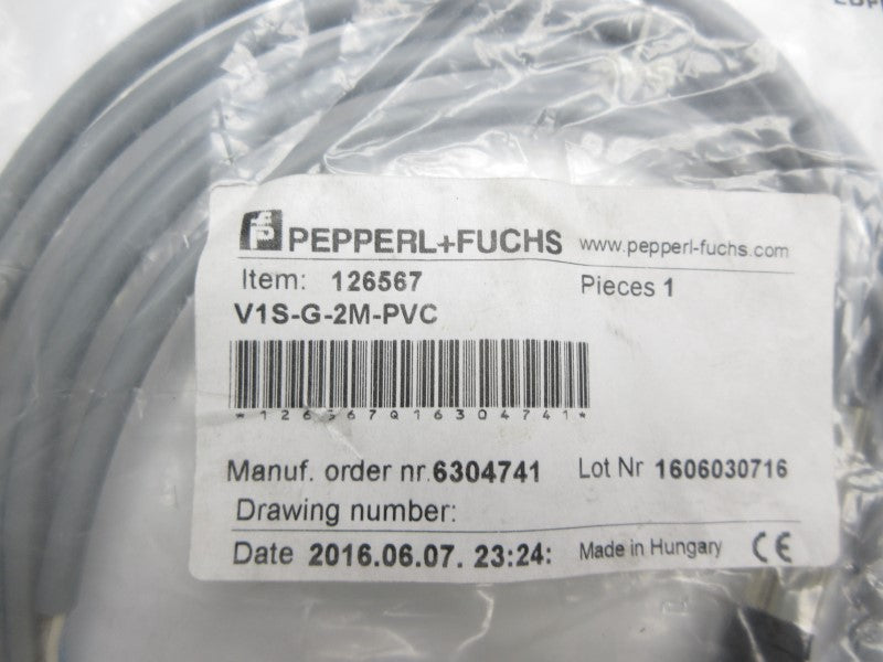 PEPPERL+FUCHS V1S-G-2M-PVC 126567 NSMP