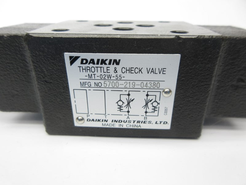 DAIKIN MT-02W-55 5700-219-04380 NSNP