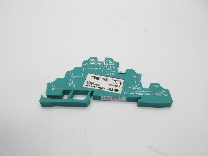 WOERTZ 45314T/2 24VDC 6A NSNP