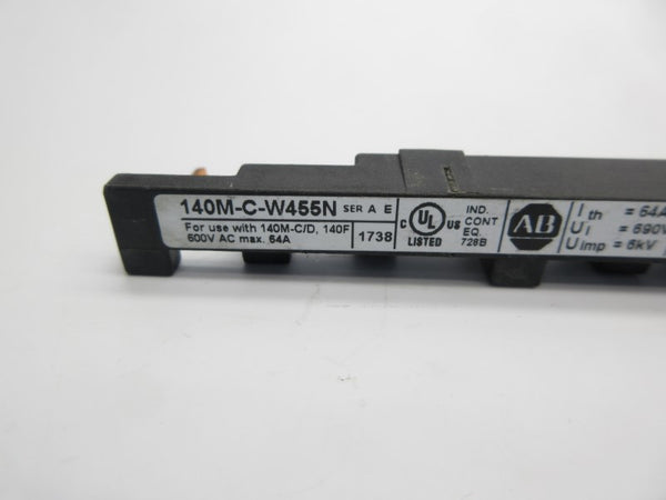 ALLEN BRADLEY 140M-C-W455N SER. A 600VAC 64A NSNP
