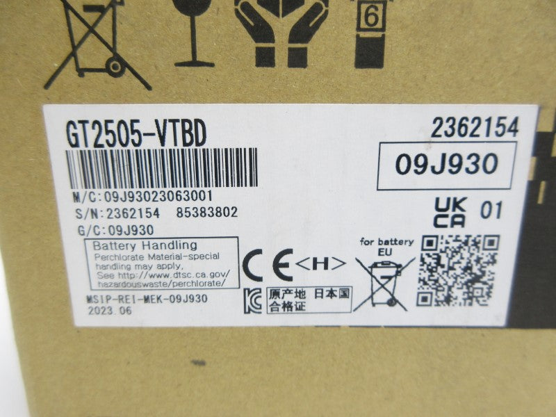 MITSUBISHI ELECTRIC GT2505-VTBD 24VDC NSMP