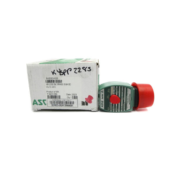 ASCO SU8262H020 24VDC 160-235PSI 1/4" NSMP