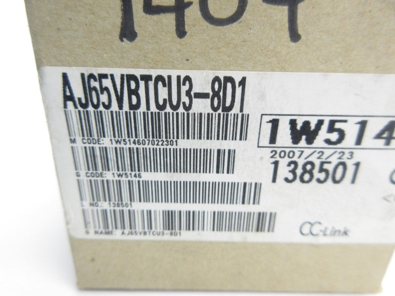 MITSUBISHI AJ65VBTCU3-8D1 24VDC NSMP