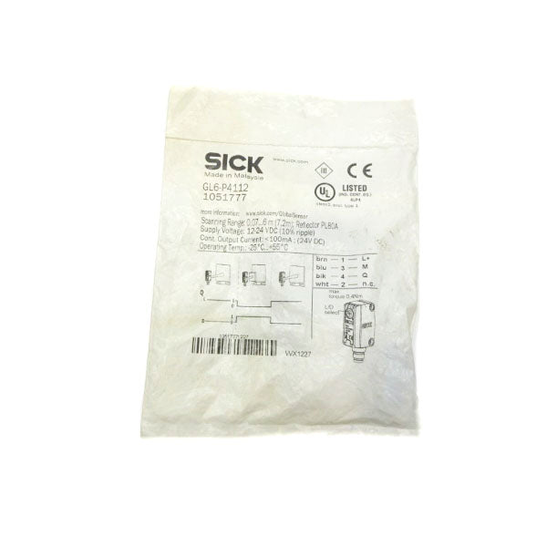 SICK GL6-P4112 1051777 12-24VDC NSMP
